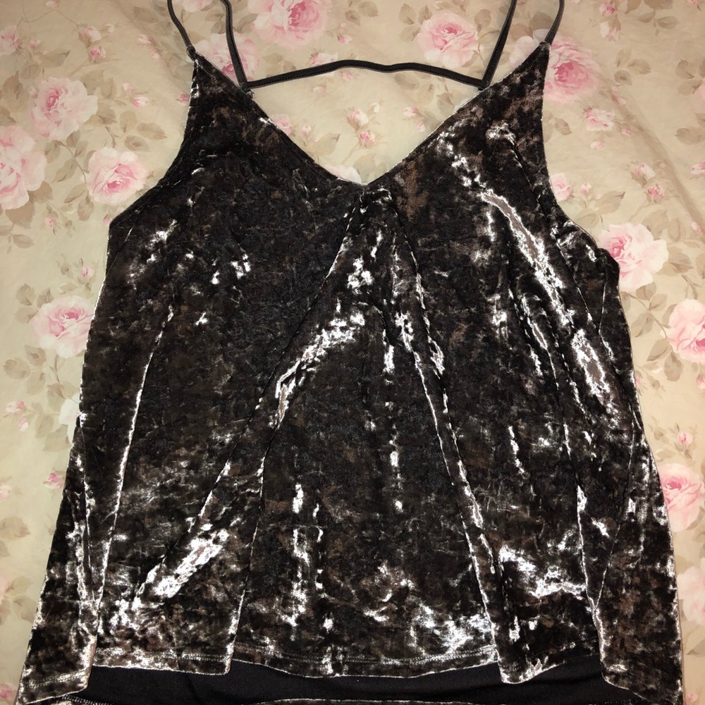 American Eagle Velvet Tanktop